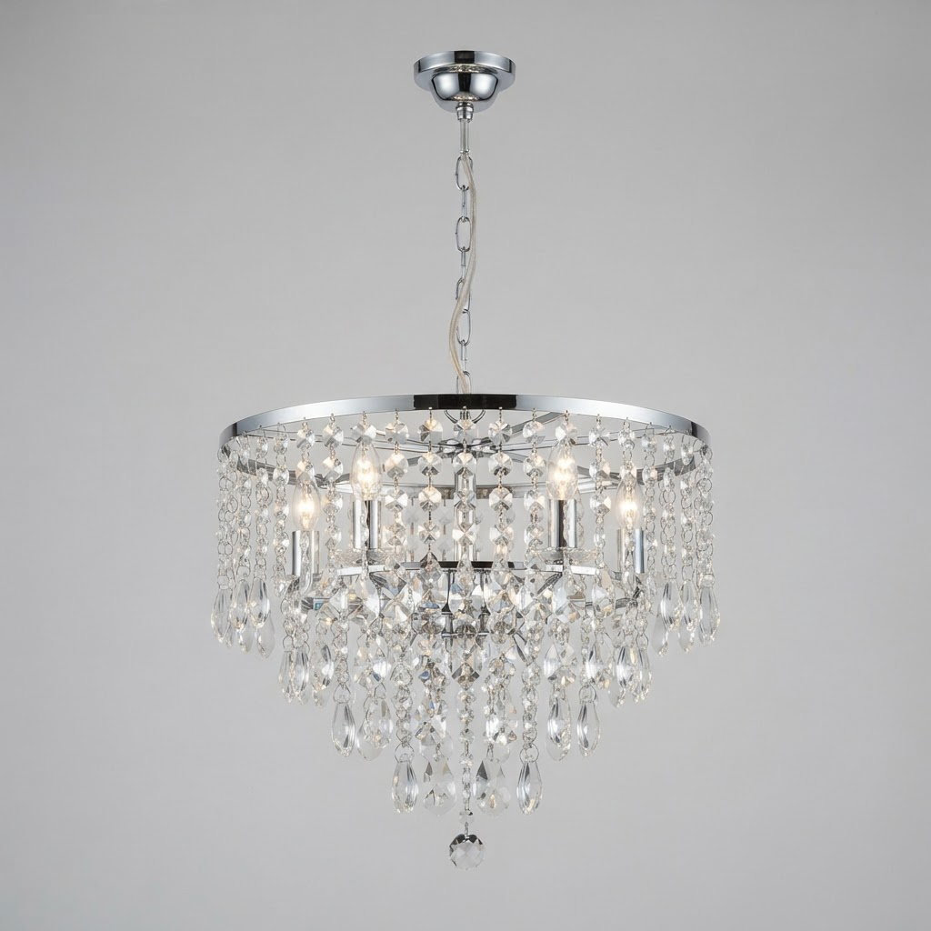 Aurora crystal chandelier